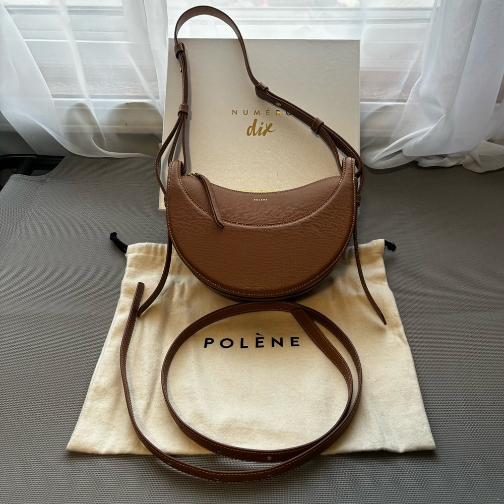 Polene - Numero Dix EDITION TEXTURED CAMEL - Like New